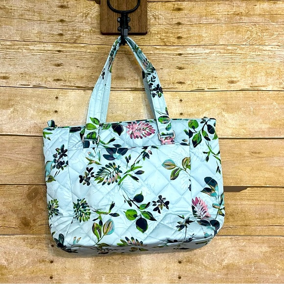 Vera Bradley Multi Strap Shoulder Performance Twill Bag Seawater Blooms NWT - Picture 6 of 13